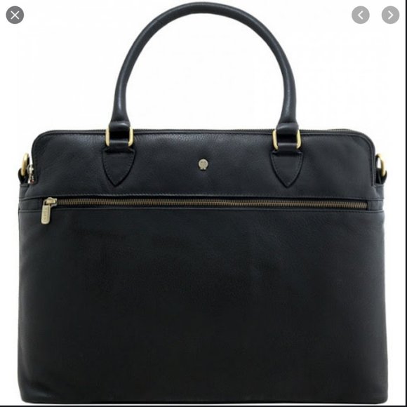 Yoshi "Savile Business Bag" / Leather Laptop Case - Picture 2 of 2